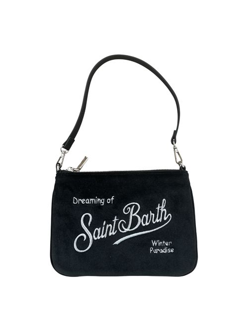 Borsa Mini Parisienne nera SAINT BARTH | PARISIENNE VELVETNERO